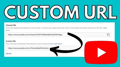 Custom Youtube channel URL